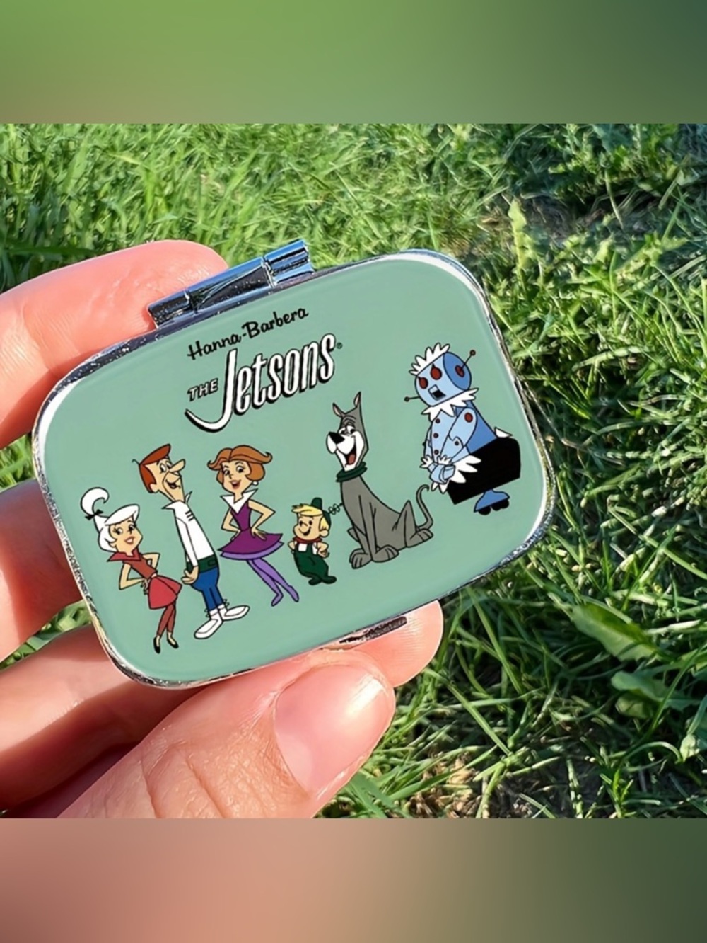 Character Inspired Pill Organizer 2-Compartment Compact Pill Case New